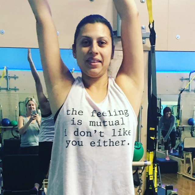 THIS happened today "the feeling is mutual i don't like you either" #laughing #laughter #funnyshit #love #loveit #clubpilates #saturdaystuff #pleasanton