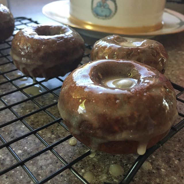 Home made donuts by my kids this morning #treats #treatyoself #pilateslife #donuts