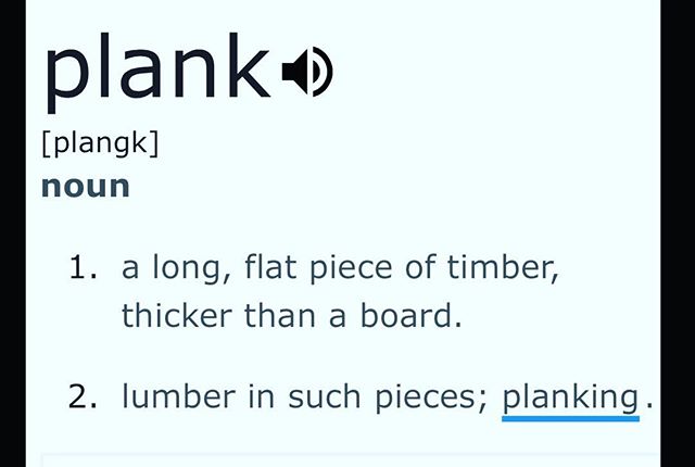 #lizziesplankchallenge DAY - 24 2minDon’t give up!! Next time you feel weak during your plank, think of this true definition. YOU ARE A BOARD! #plank